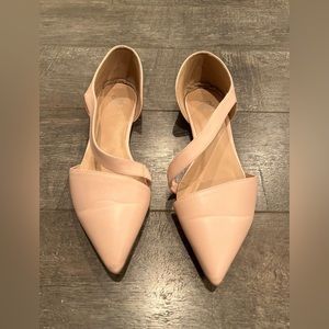 Journee Collection Pink Pointed Toe Flats 9